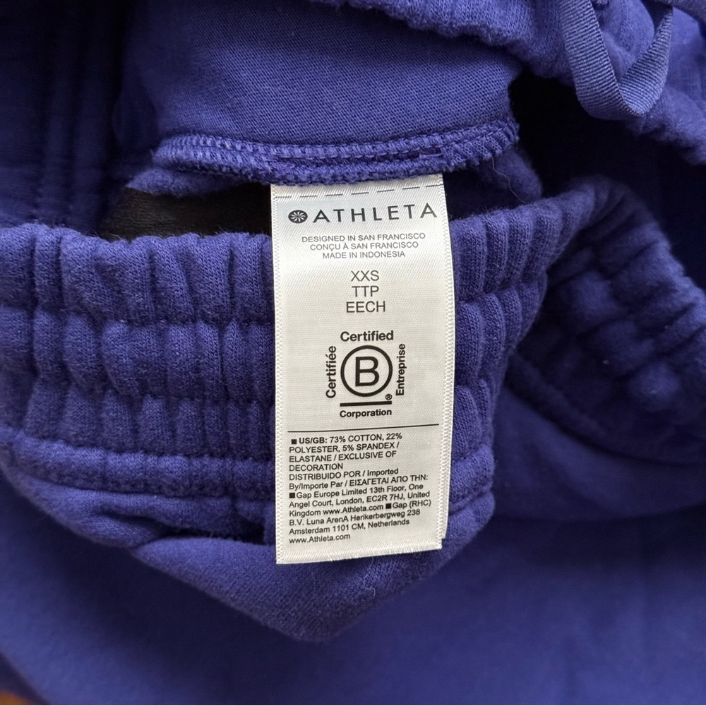 Athleta Easy Fleece Joggers  NWOT - Picture 5 of 5